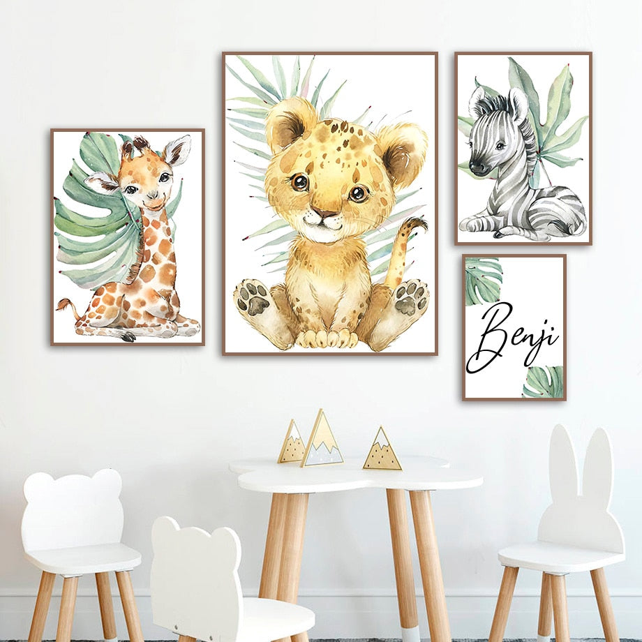 Animal Posters - Jungle – Petit Balthazar