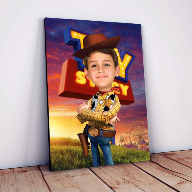 Affiche Personnalisée - Woody, Toy Story - Petit Balthazar